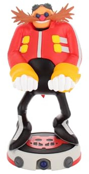 Cableguys - Modern Dr Eggman Gaming Accessories Holder & Phone Holder for Controller (Xbox, Play Station, Nintendo Switch) & Phone (Iphone, Samsung Galaxy, Google Pixel)