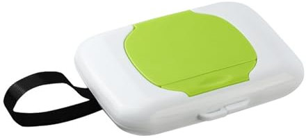 LEYILE Refillable Wipe Holder Reusable Travel Wet Wipe Container Baby Wipe Hanging Box Case Baby Strollers Wipes Dispensers