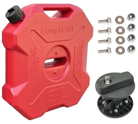 Bensindunkar Bensinkanner 6L liter Svart Röd Grön Dunktrumma Bränsletank(6L Red With Lock)