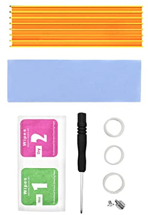 Pour Les De Dissipateur Thermique M.2 SSD Adaptés/PC Coussin Thermique Avec Conductivité 3 6 W Tapis Refroidissement NVMe SSD CPU GPU Ordinateur Portable