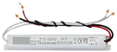 1 Uds. Fuente de alimentación LED 18W 24W 36W DC12V 1.5A 2A AC170-260V caja de luz de TV fuente de alimentación conmutada AC-DC IP20(24W-2A)