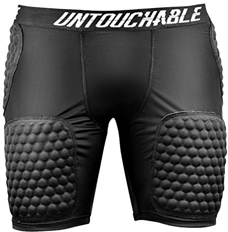 Untouchable American Football 5-Pocket Girdle Black (XL)