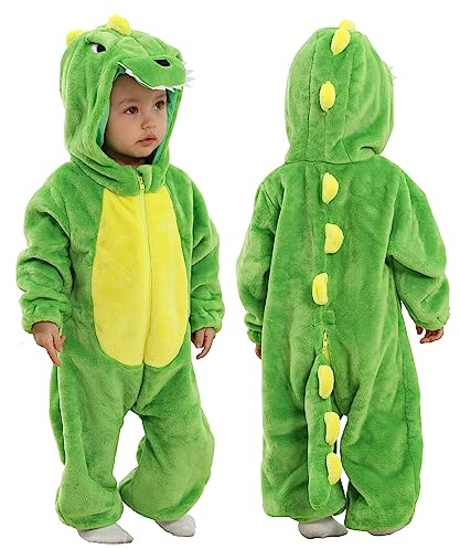 Doladola Combinaison de flanelle pour neutres bébé enfant animaux combinaison pyjama déguisement halloween