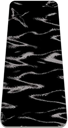 Eslifey Flying Birds at Night Yoga-Matte dicke, rutschfeste Yogamatten für Damen und Mädchen, Trainingsmatte weiche Pilates-Matten (183 x 61 cm, 0,6 cm dick)