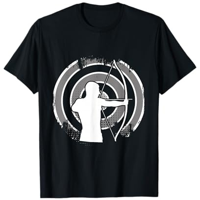 Bogenschießen Geschenk Schützenverein Bogen Pfeil Männer T-Shirt