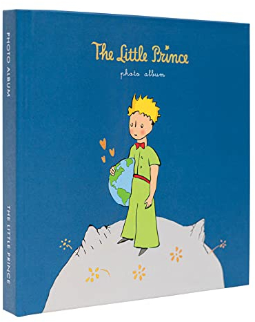 Grupo Erik Fotoalbum zum Selbstgestalten der kleine Prinz - Scrapbook Weiße Seiten - Fotoalbum Klein 16x16 cm - Photoalbum 24 selbstklebend Seiten
