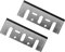 Cuchilla cepilladora HSS de 82 mm para Makita, Skil, Hitachi y Ryobi