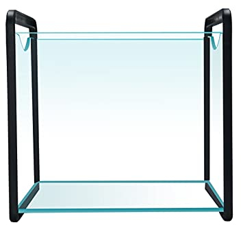 luckxuan Aquarium Schildkröten/Aquarien Glasschildkröten-Tank, Amphibienbehälter, großer Schildkröten-Tank Terrarium Schildkröte (Size : S)