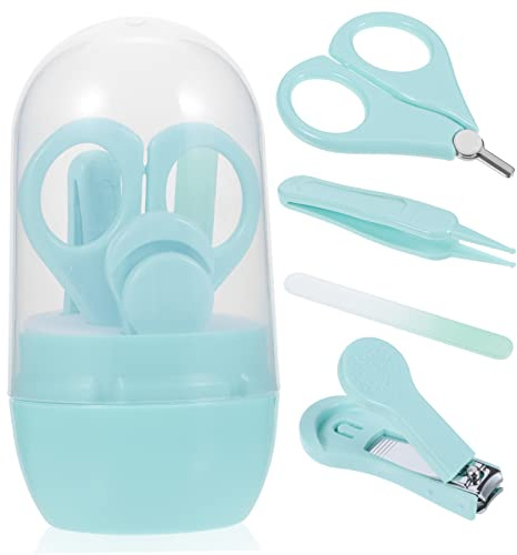 WATIIFUFU 1satz Nagelpflege Sicherer Nagelknipser Für Neugeborene Kindgerechtes Design Aufbewahrungsbox Für Einfache Handhabung Und Pflege Zarten Fingernägel