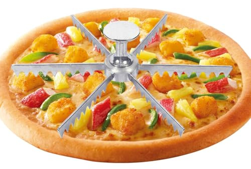 Kuchenteiler, Tortenschneider Aus Edelstahl, Rund 6 Stück Tortenteiler Brot Kuchen Teiler Gleichportion Cutter Gleichgroßen Stücken Zum Kuchen Backen Gadget