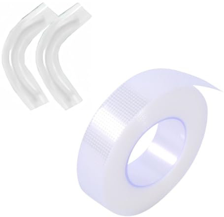 IKOPFLN Set di Patch di Correzione del Padiglione Auricolare per Bambini,Correttore Per L'orecchio Sporgente,con 1 Rotoli Cerotto Correttivo in Gel di Silicone per Orecchie(1.25x900CM) - Stili A