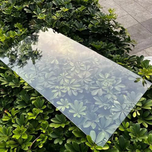 Klares Polycarbonat Dachblech für Gewächshaus, wasserdichtes Tageslichtpaneel für Außendach / Carport (0,5m x 8m)