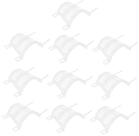 Gatuida 10pezzi Vasi in Plastica Per Cestini Per Vivai Di Piantine Vasi Per Piante Controllo Delle Trasparente Articoli Per Giardinaggio