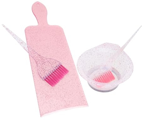 Ipetboom Hair Dye Kit Bowl and Brush for Coloring Mixing Hair Dye Professional Use for Permanent