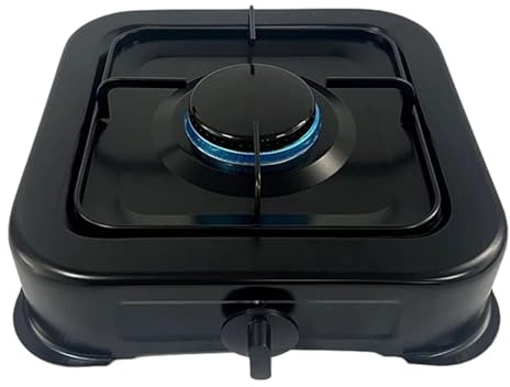 Altamente efficiente, fornello singolo, per esterni, altamente efficiente, da campeggio, ad alta efficienza, alta efficienza, attrezzatura da cucina per cortile, casa, viaggi commerciali,