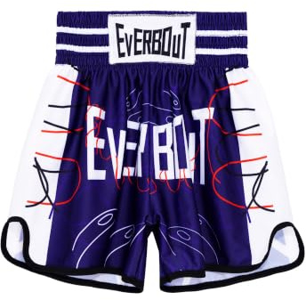 Yeahdor Sportshorts för barn, kampshorts för män, muay thailändska shorts, sweatbyxor, träningsshorts, punshorts, BJJ ringar, kampshorts, löpning