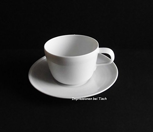 Rosenthal Papyrus Relief weiß - Espressotasse 0,1 l mit Untere - 1.Wahl, NEU