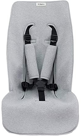JYOKO KIDS Universal Matratze gepolsterten + Schutz des gepolsterten Geschirr für Kinderwagen (GREY STONE)