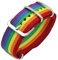 Maxter Pride Armband LGBTQ Accessoires Armbänder Gay Flag und regenbogenfarbenes Uhrenarmband
