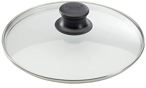 Elo 6412826 Topfdeckel aus Glas, 28 cm Durchmesser, Deckel für Topf und Pfanne, Deckel für Küche, Edelstahl, Glas, Kunststoff, 28 cm