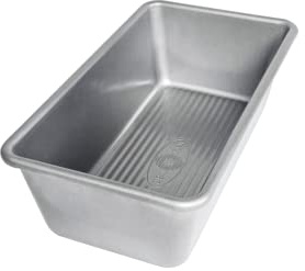 USA Pan Bakeware Seamless Nonstick Standard Bread Loaf Pan, 8 x 4.5 x 2.75