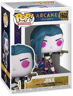 Funko POP! TV: Arcane - League of Legends - Jinx - Collectable Vinyl Figure - Gift Idea - Official Merchandise - Toys For Kids & Adults - Model Figure for Collectors and Display