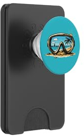 Tauchurlaub Tauchen Tauchsport Wassersport Taucher PopSockets PopWallet für MagSafe