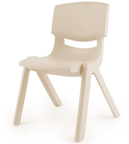 BIECO Silla Infantil apilable, Resistente hasta 80 kg | para Interior y Exterior, jardín, habitación Infantil, Plegable, Desde 1 año, Taburete, sillón para niños pequeños