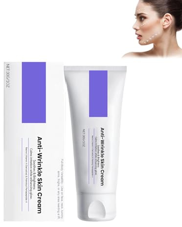 Anti-Wrinkle Skin Cream for Remove Wrinkles, Firm and Lift Skin, Revitalizing Face Moisturizer for Firmer, Youthful Look Makes Skin Textur & Quality, för en fastare, mjukare hud (1 st)