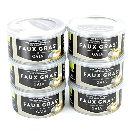 Lot de 6 Faux Gras de Gaia bio et sans huiles de palme