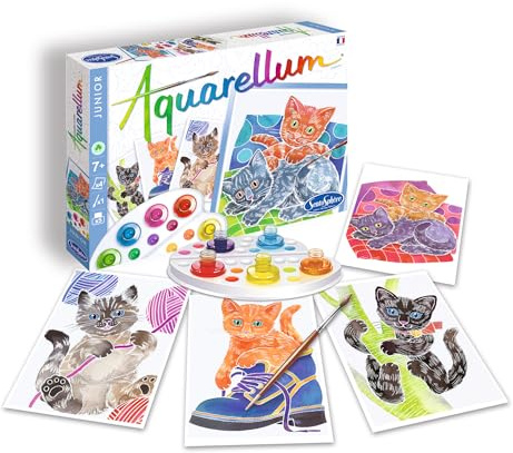 SentoSphère – Aquarellum Junior – målarset – akvarellmålning – från 7 år – tillverkad i Frankrike