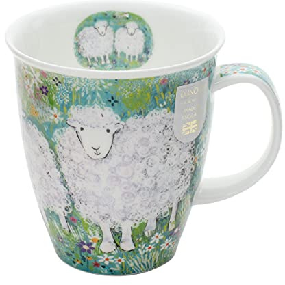 Dunoon Nevis Mug en porcelaine anglaise Motif mouton Baaabara 0,48 l