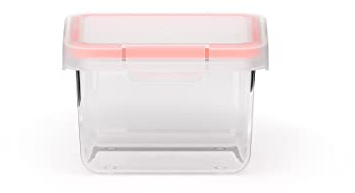 Valira Porta alimentos - Contenedor hermético de 0,4 L hecho en España, color transparente
