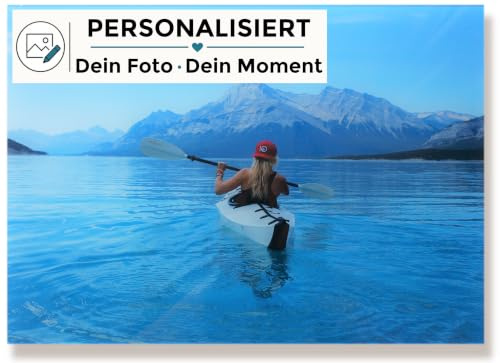 WunschPIXEL – Dein Foto auf Acrylglas XXL, Wandbild selbst gestalten, 80x100 cm hoch oder quer, individuell mit Deinem Motiv oder Bild, optional mit Beschriftung Deiner Wahl, auch als Fotocollage