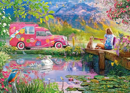Schmidt 57382 Peace on Earth Puzzle, 1000 Teile