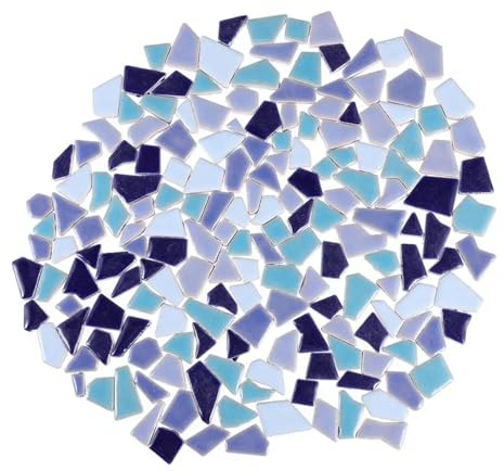 Tesselles mosaique Carreaux de mosaïque 100g, carreaux, divers procédés, coloration, mélange et couleurs de revêtement de sol Mosaique verre (Color : C)