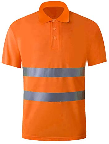 Chaqueta impermeable de protección de advertencia para hombre, color naranja, suéter impermeable para hombre, chaqueta de trabajo para hombre, verano, fina, camiseta de advertencia, camiseta larga de