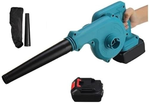 Deals Soffiatore aspiratore per foglie a doppia batteria ricaricabile