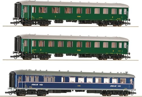 Roco 6200036 H0 3er Set Personenwagen, CSD, Ep.III-IV #1