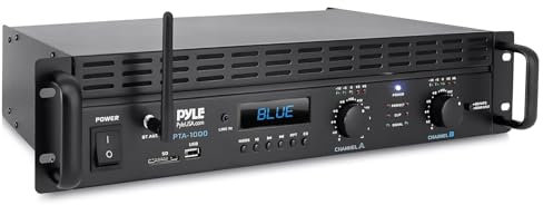 PyleUsa Home Audio Amplifier Home Theater Power Stereo Receiver, Surround Sound, PTA1000BTUK