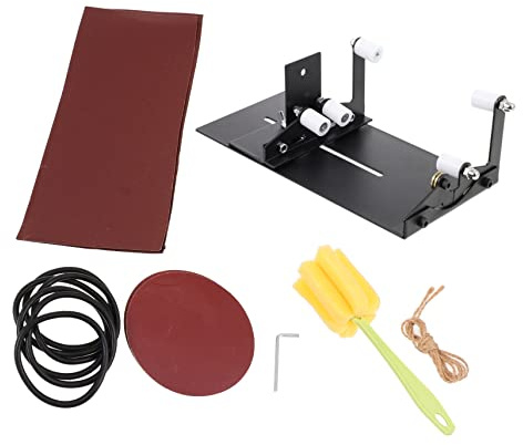 NUOBESTY Tagliavetro per Bottiglie di Vetro in Acciaio e Gomma Kit Tagliabottiglie Adatto Vino Whisky Acqua Lavori Fai da Te Come Portacandele