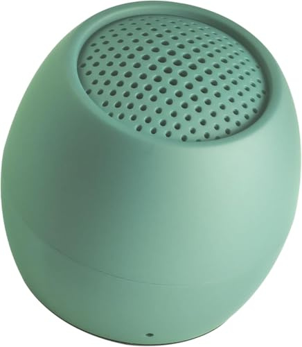 Boompods Zero Ocean Tragbarer Bluetooth Lautsprecher - IPX6 Wasserdicht Kabelloser Lautsprecher, 5 Std Spielzeit, Mini Outdoor Musikbox mit Mikrofon für Dusche und Reisen, Meeresschaum