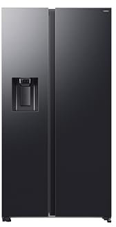 Samsung Frigorifero Side by Side Air Space AI RS70F64KEF/EF con Dispenser Acqua/Ghiaccio, Wifi con AI Energy Mode, SpaceMax, All-Around Cooling, 635 L, LxAxP: 91,2 x 178,4 x 72,6 cm, Antracite