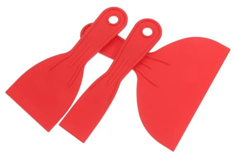 Veemoon 3piezas Espátulas De Plástico Flexible Para Pintura y Reparaciones Herramientas Para Alisar y Rellenar Juntas Paredes y Techos Para Empapelar y Trabajar Masilla