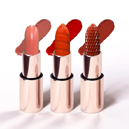 Citylab Cosmetics - Kit Armocromia Primavera Tulip con 3 Rossetti Matt Effetto Velluto Leggero, Lunga Durata, Colori Ideali per Stagione Primavera, Look Naturale e Raffinato, Made in Italy