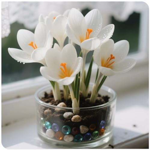 Rizomi di Crocus-Resistente all'inverno/Resistente e Facile da Curare-G-8 Rhizome