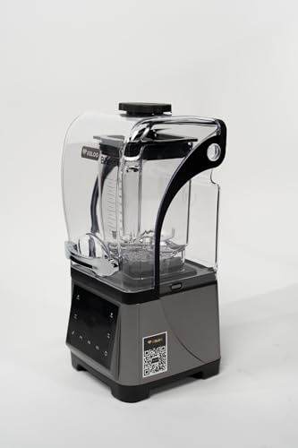 Commercial Blender 1.8L with Sound Enclosure - 2000W (2kW) Professional Blender for Smoothies, Frappes & Milkshakes - Quiet Heavy Duty for Coffee Shops, Dessert Bars, Cafes