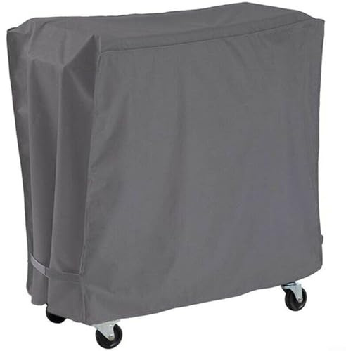 Weatherproof Cool Box Cover Made of 190T Oxford Fabric with PU Coating, Dustproof and UV Resistant for 80 Quart Rolling Cooler Boxes, Cover for Garden, Camping and Outdoor Use