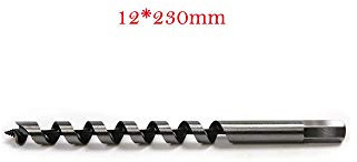 Schlangenbohrer BE-TOOL Sechskantschaft Holz Schlangenbohrer 12mm Bohrer 230mm lang (1 Stück)