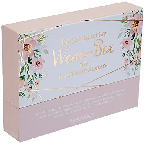 Grafik Werkstatt Geschenk-Box zur Hochzeit| Karten-Set zum ausfüllen | 20 Karten in hochwertiger Box